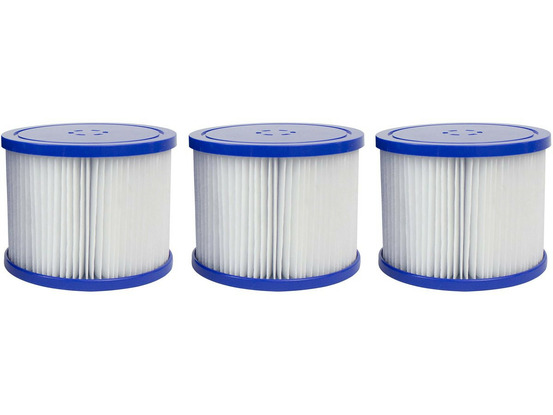 Lot de 3 cartouches de filtration pour spa gonflable