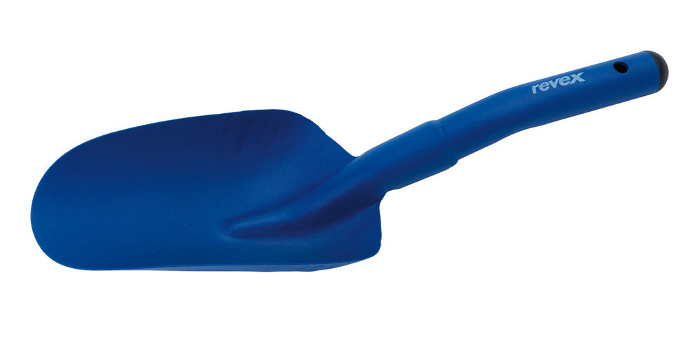 Pelle creuse acier revex, manche métal l.22 cm