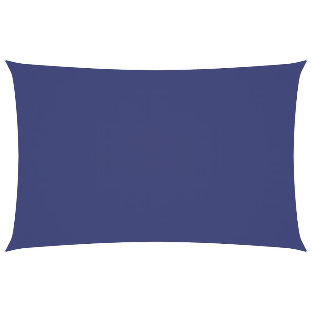 Voile de parasol tissu oxford rectangulaire 2x4,5 m bleu