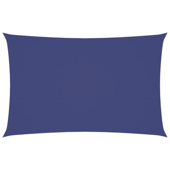 Voile de parasol tissu oxford rectangulaire 2x4,5 m bleu