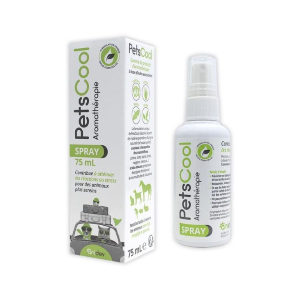 Petscool spray anti stress chien et chat 75 ml