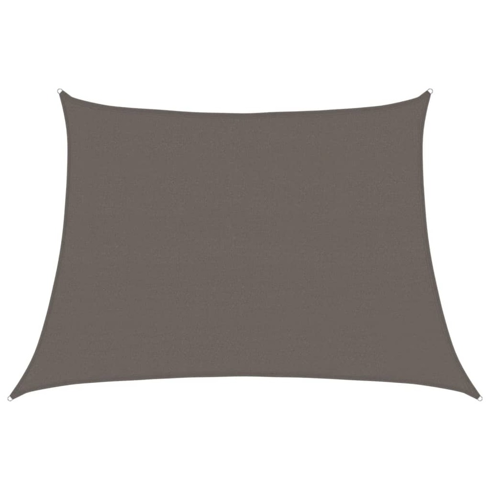 Voile d'ombrage 160 g/m² anthracite 4/5x3 m pehd