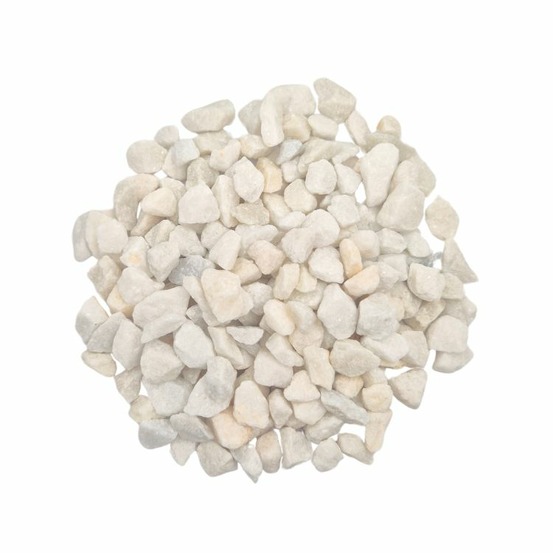 Big bag de +/- 500 kg gravier blanc pur ø 8/12 mm - livraison standard