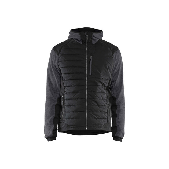 Veste de travail à capuche hybride gris foncé noir tm blåkläder 593021179899m