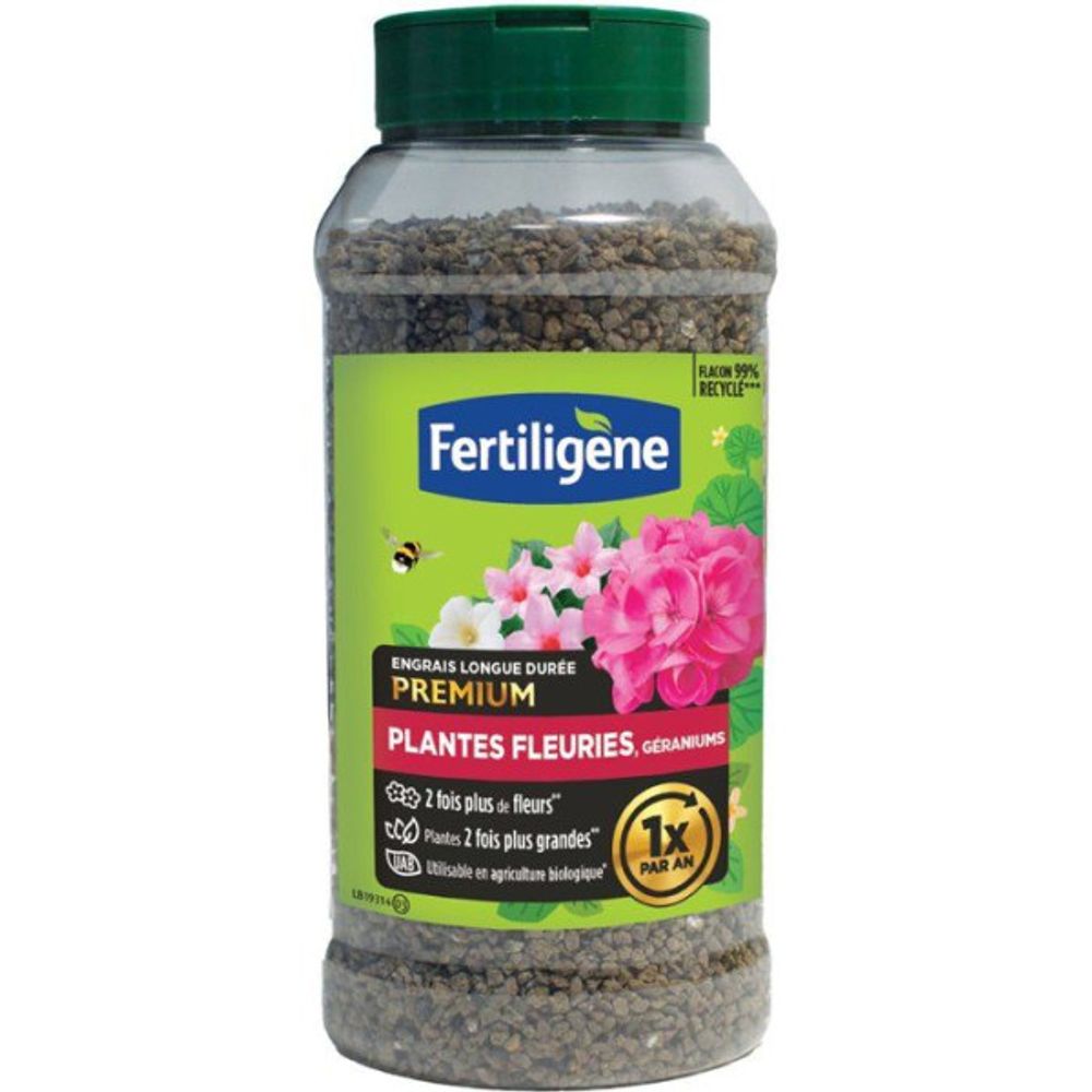 Engrais longue durée premium plantes fleuries géraniums 600 g - - fegldger