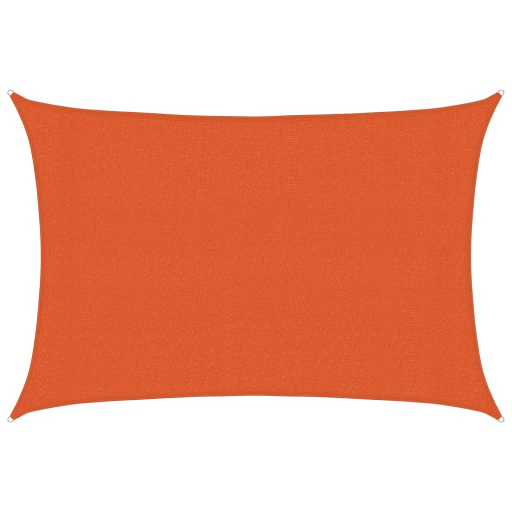Voile d'ombrage 160 g/m² orange 3x4 m pehd