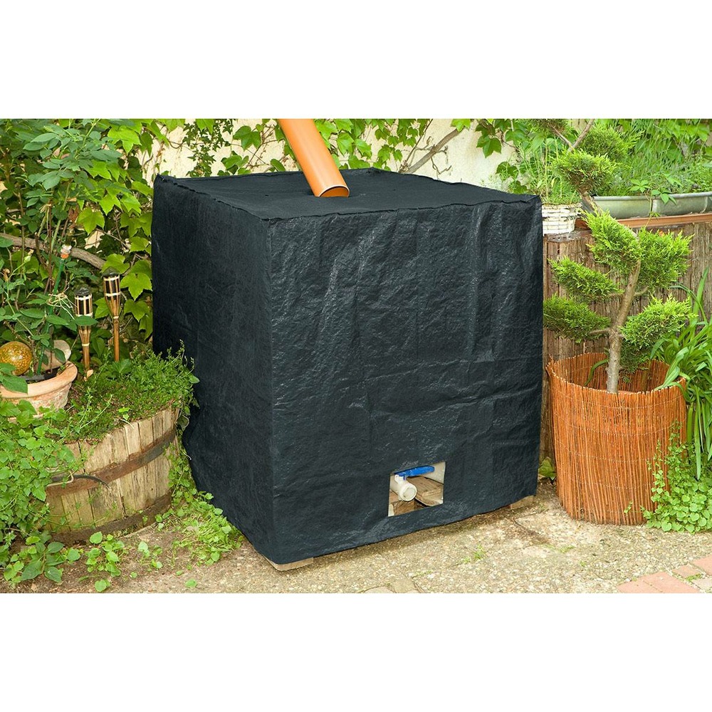 Bache pour cuve 1000 l ibc / grv couleur anthracite