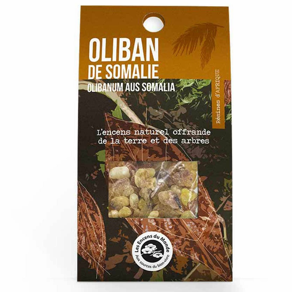 Résine d'encens oliban de somalie - vrac 1 kg