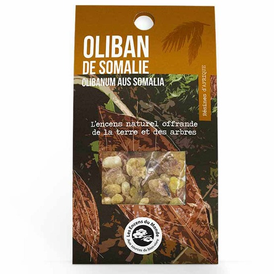Résine d'encens oliban de somalie - vrac 1 kg