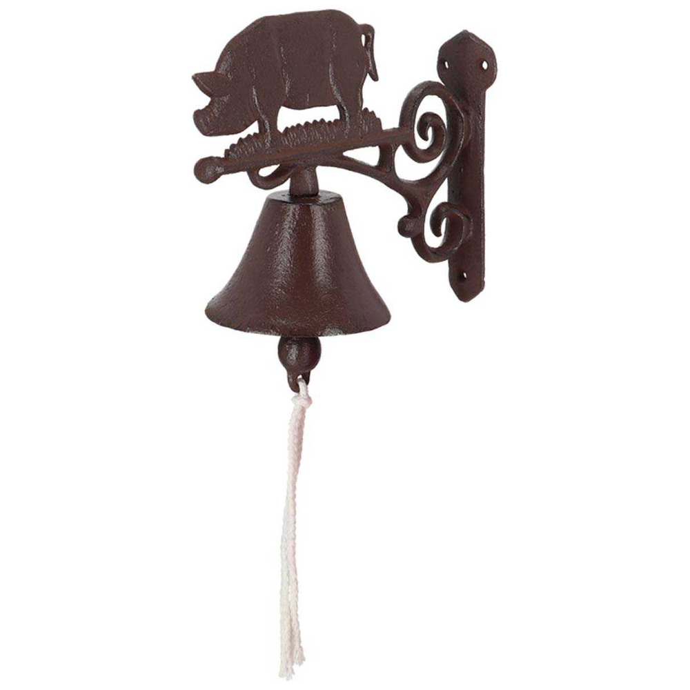 Cloche de jardin en fonte cochon