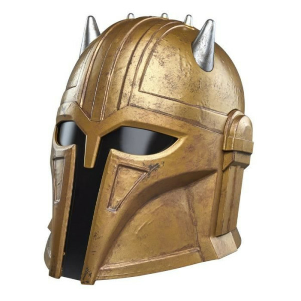 Casque électronique the armorer premium, article de cosplay, des 14 ans, star wars the black series