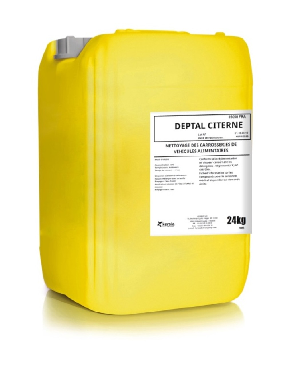 Deptal citerne 22l bidon 24kg - hypred groupe kersia