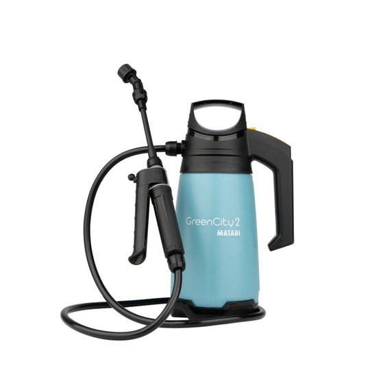 Pulvérisateur à pression préalable greencity 2 - 1,5 l - lance + 2 buses