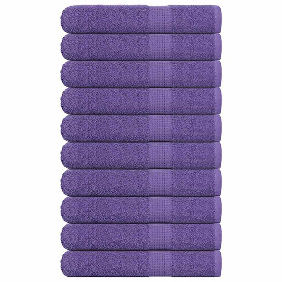 Serviettes 10 pcs frogn violet 100x200 cm 100% coton