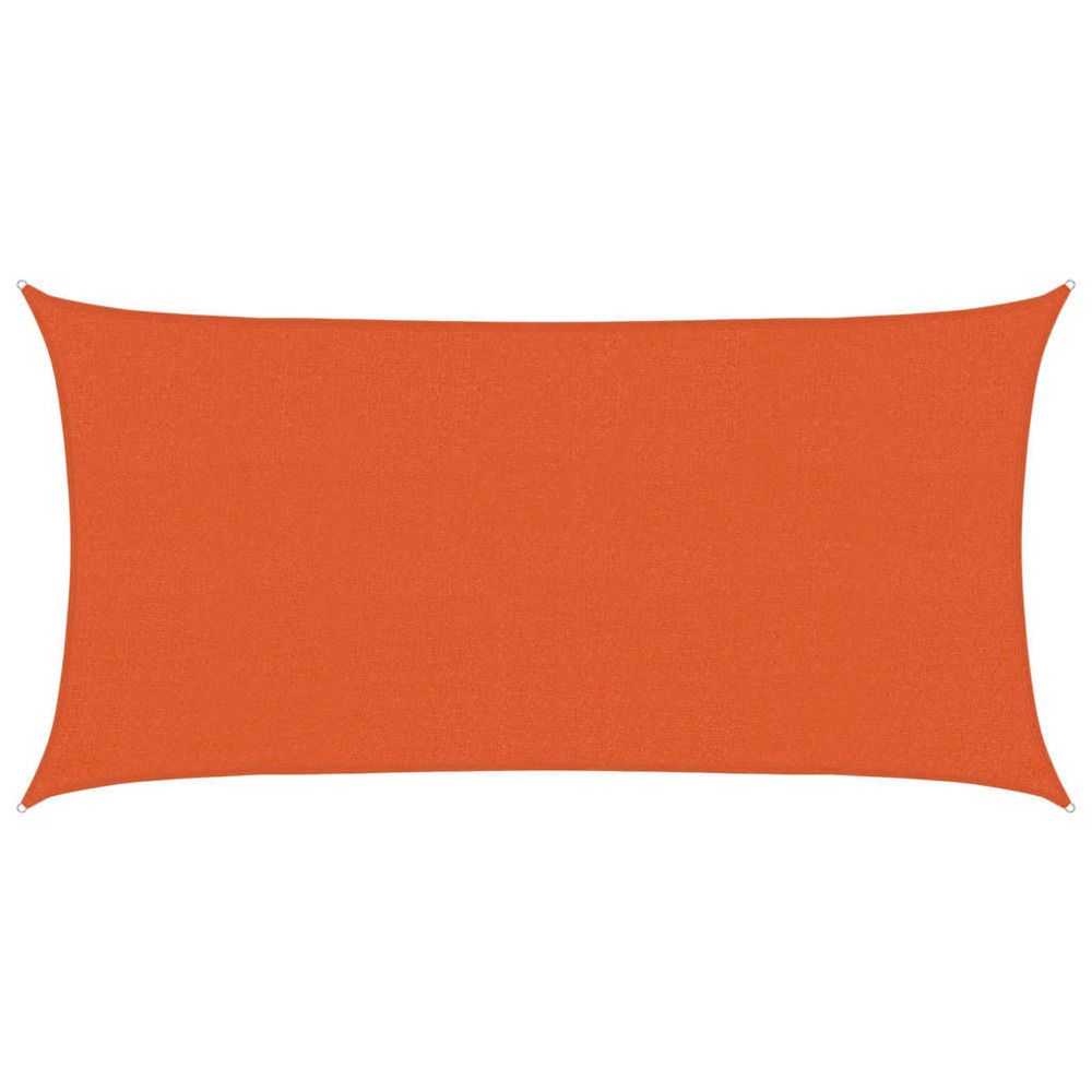 Voile d'ombrage 160 g/m² orange 2x4 m pehd