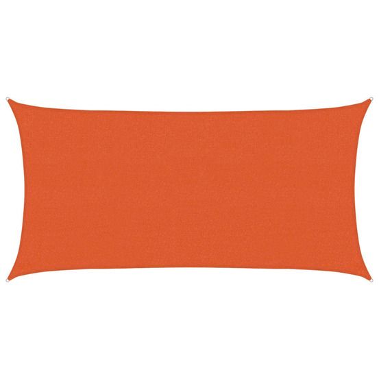 Voile d'ombrage 160 g/m² orange 2x4 m pehd
