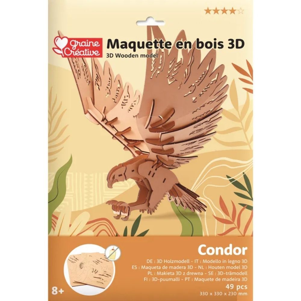Maquette 3d - condor