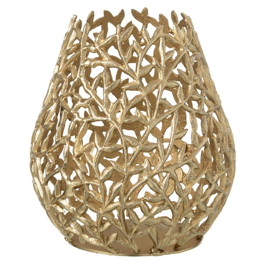 Vase déco en métal