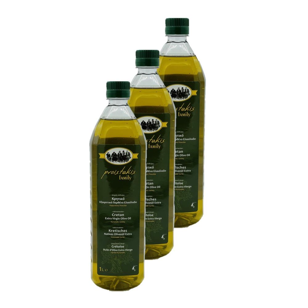 Huile d'olive extra vierge de crète - proistakis