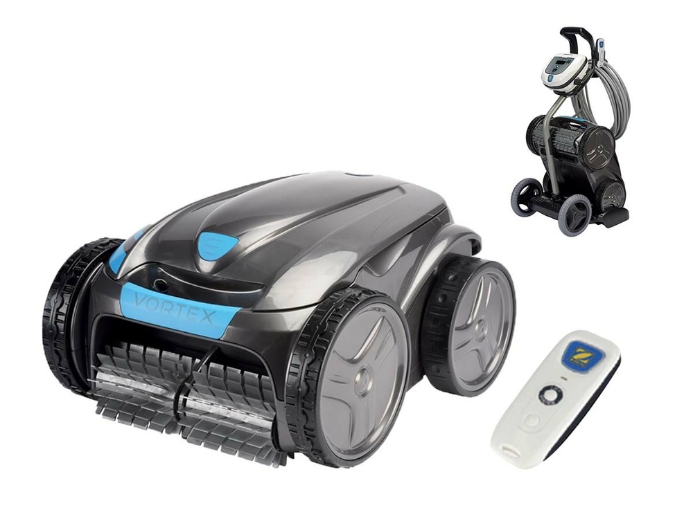 Robot de piscine électrique vortex 2wd ov 3505 + chariot