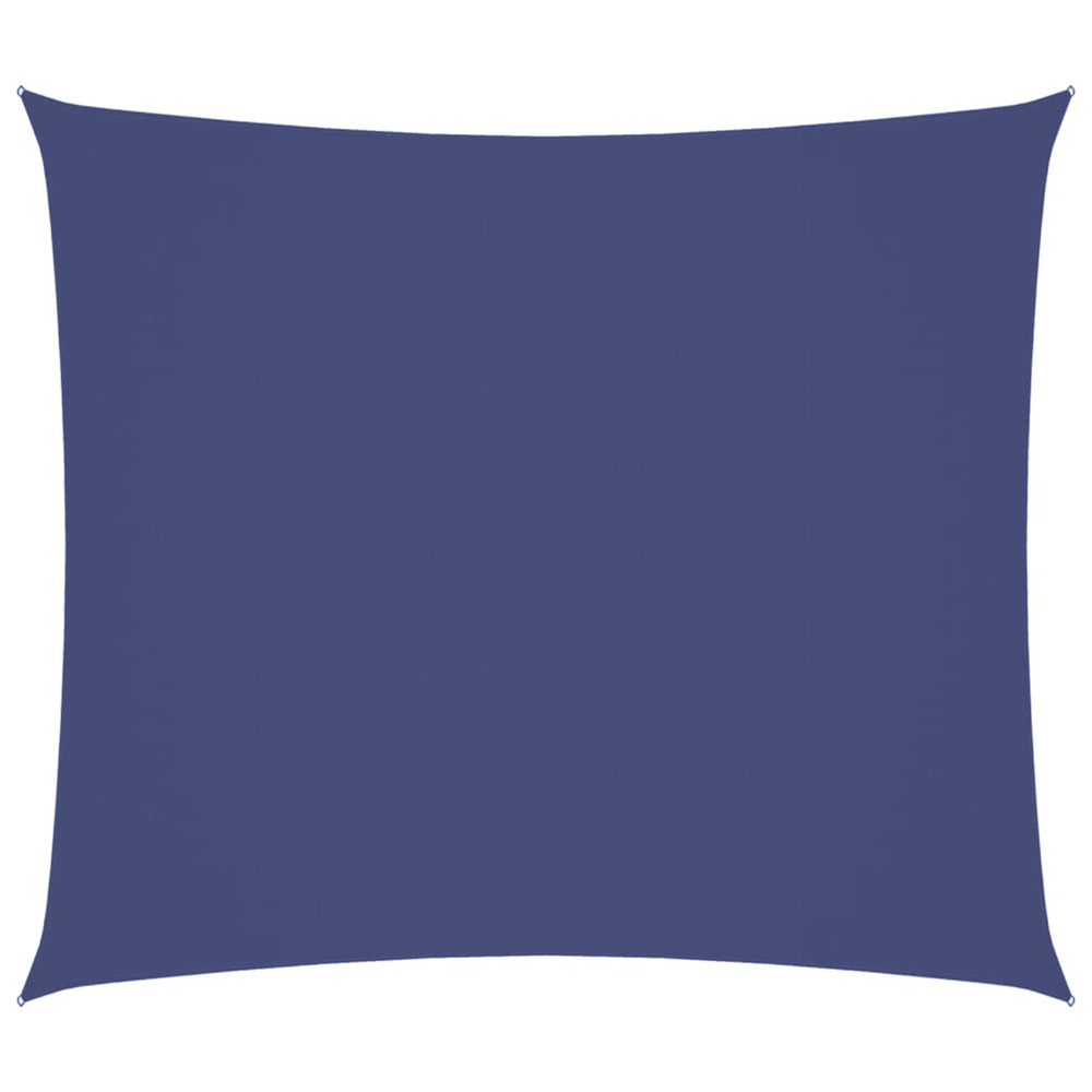 Voile de parasol tissu oxford rectangulaire 2x2,5 m bleu