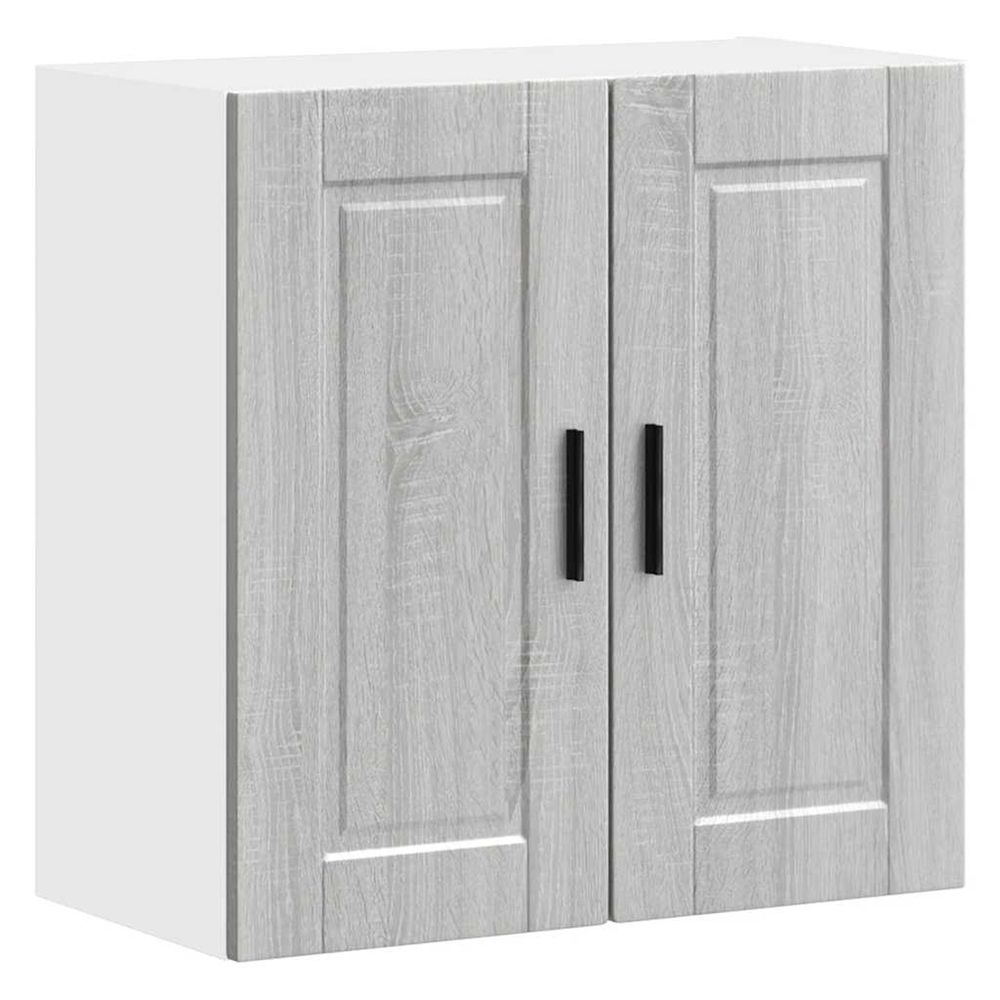 Armoire murale de cuisine porto sonoma gris bois d'ingénierie