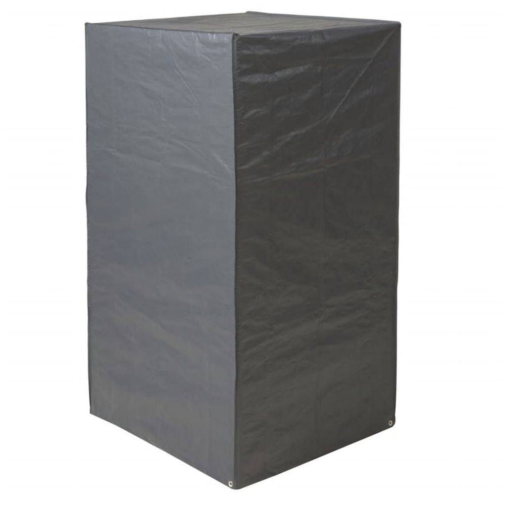 2 Housses De Protection Pour Chaises Jardin - Oxford 210D 75x75x120cm (noir)