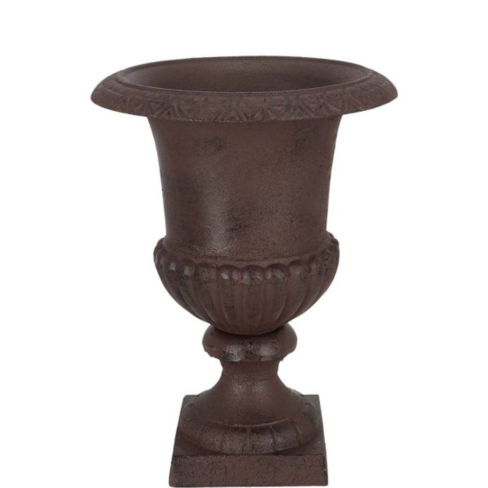 Vase médicis en fonte hauteur 42 cm