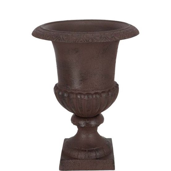 Vase médicis en fonte hauteur 42 cm