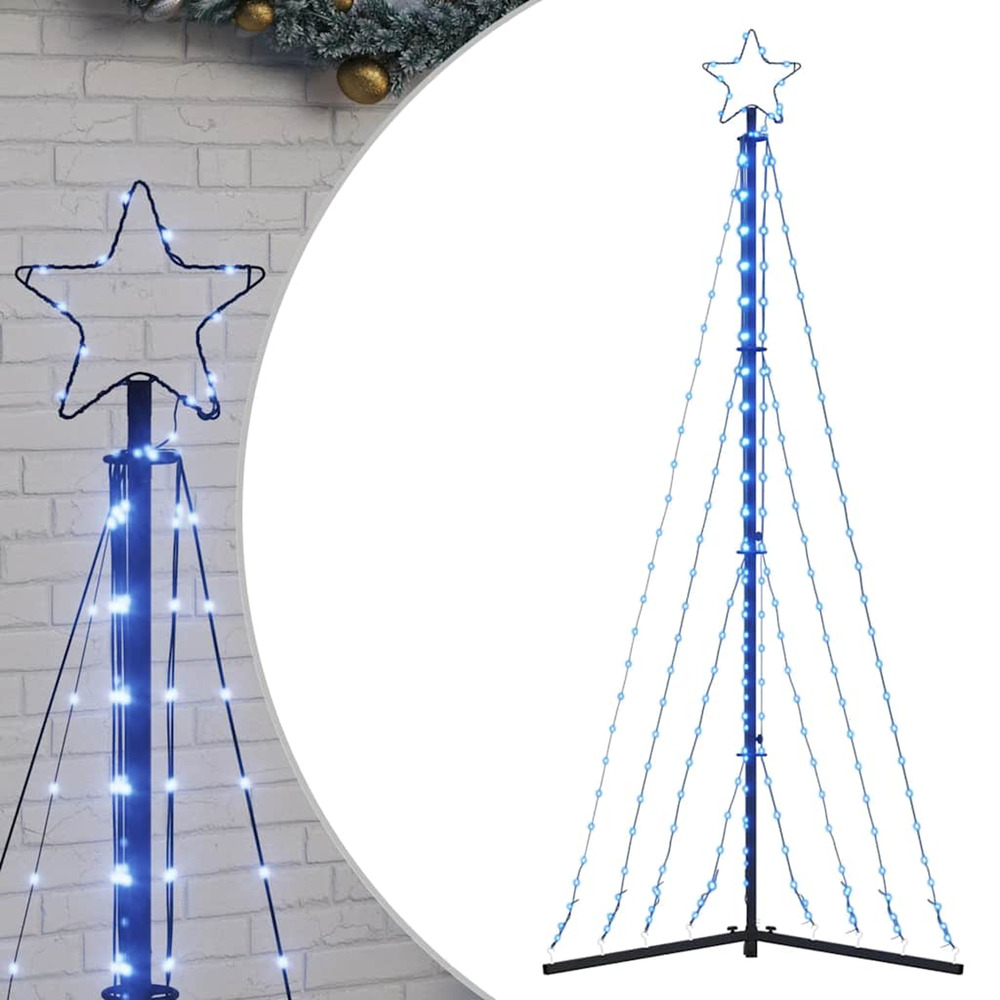 Sapin de noël à led 339 led blanc froid 187 cm