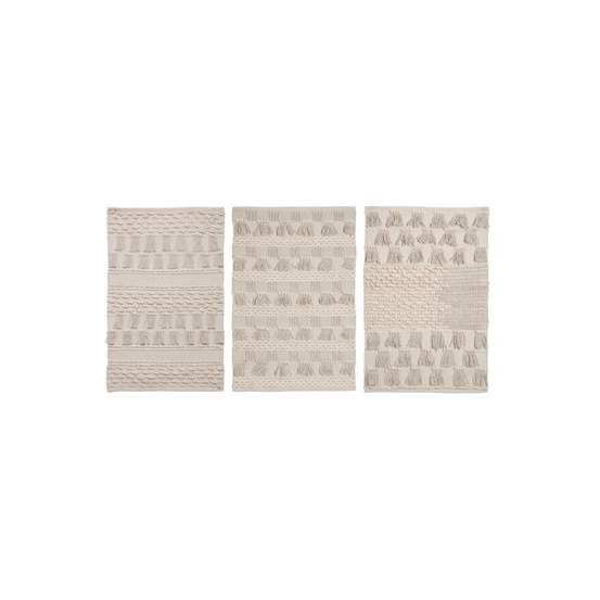 Tapis en coton (lot de 3)