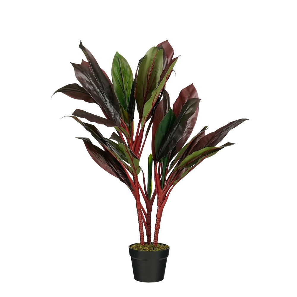 Mica decorations cordyline – plante artificielle en pot – fausse plante interieur – plantes artificielles interieur – h90 x ø70 cm