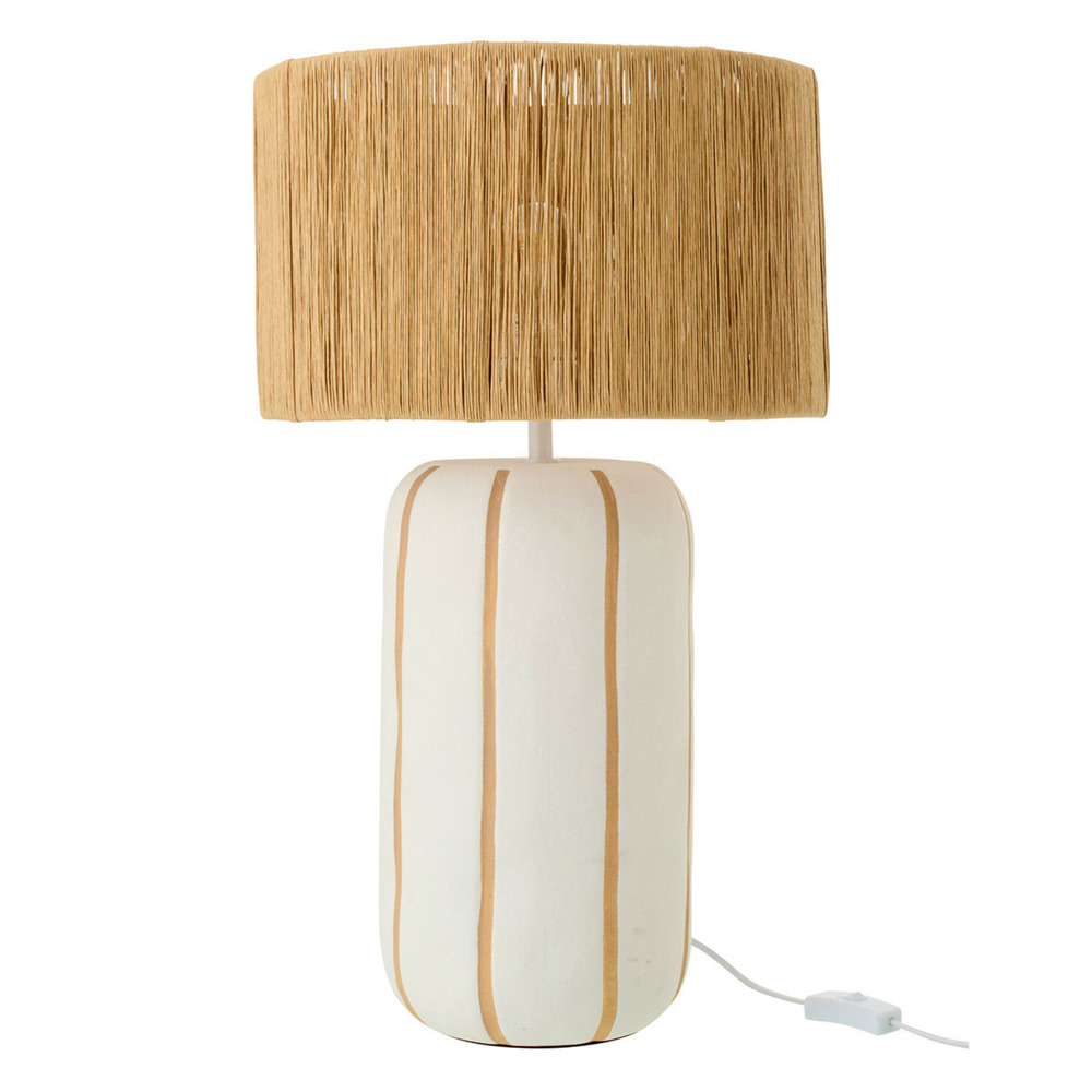 Lampe à poser à rayures 