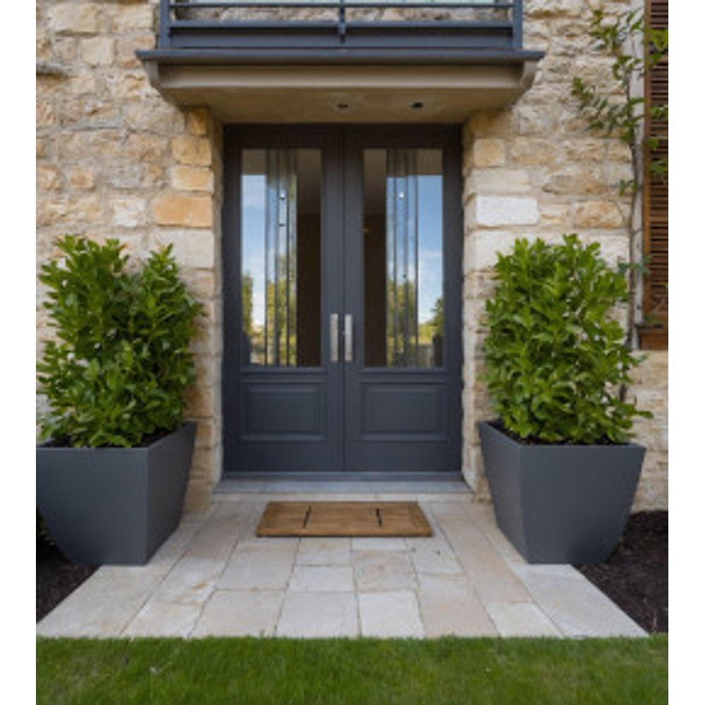 entrée de maison aménagée