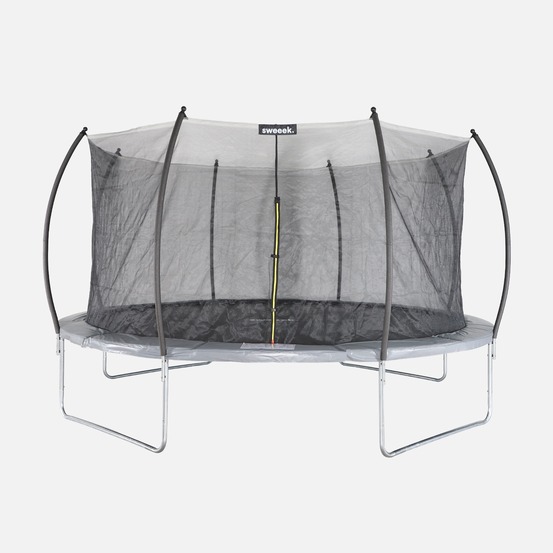 Trampoline rond ø 430cm avec filet de protection intérieur - venus inner trampoline de jardin 4,30m 430 cm