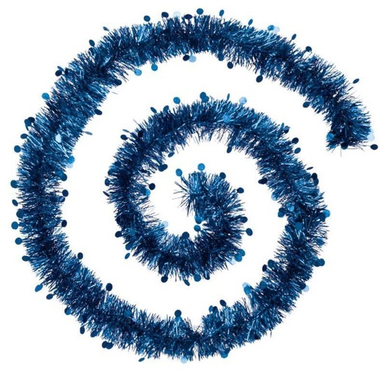 Guirlande de noel 4 plis pastilles