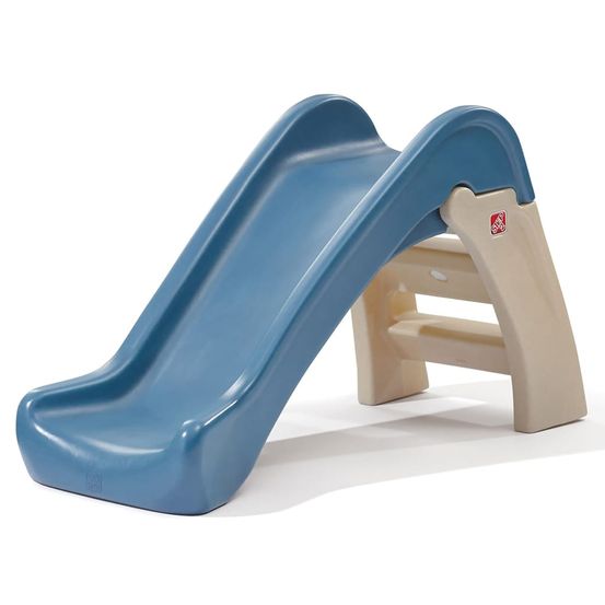 Toboggan pliable play & fold junior bleu et marron