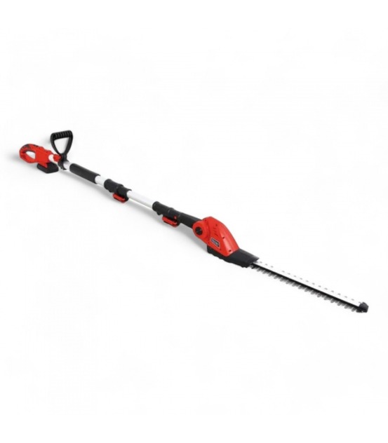 Taille haie sur perche électrique 20v, lamier 45cm orientable - dunsch du35020-41dl