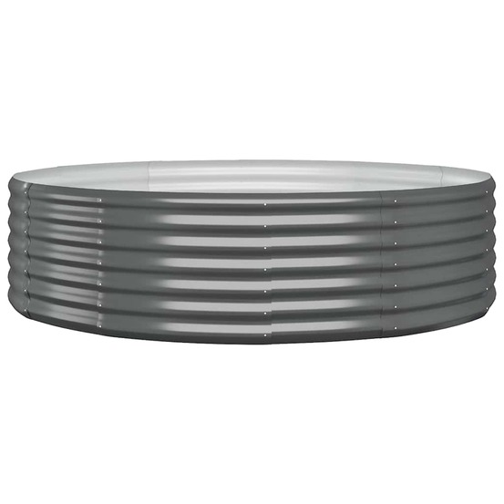 Lit surélevé de jardin acier galvanisé anthracite