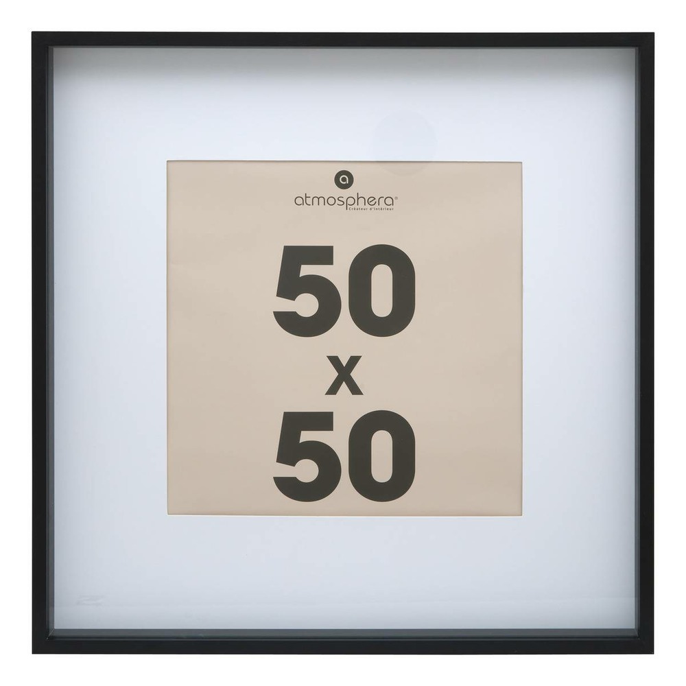 Cadre-photo axel 50x50cm noir