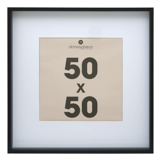 Cadre-photo axel 50x50cm noir