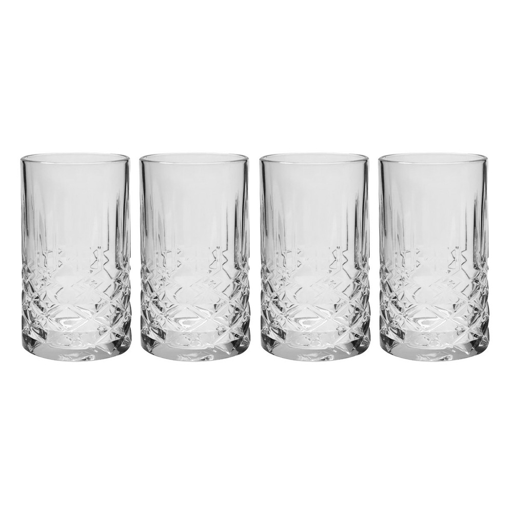 Lot de 4 verres à cocktail haut 