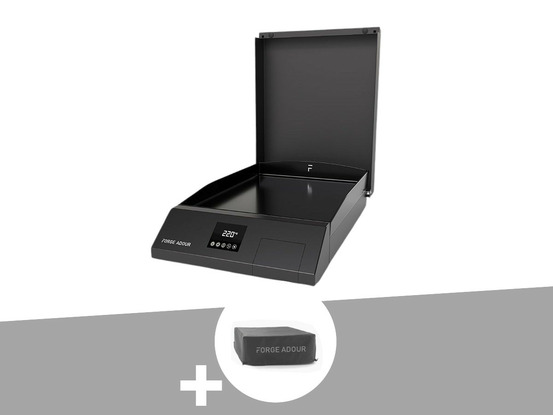 Plancha électrique cooking + housse de protection