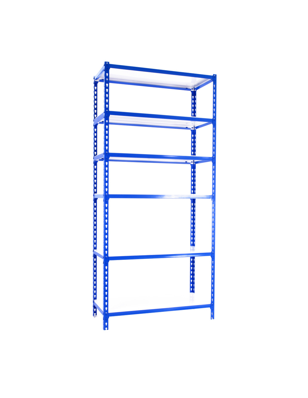 Etagère légère sans vis simonclick superplus 6/300 bleu/blanc bleu/blanc 2500x1100x300 - simonrack