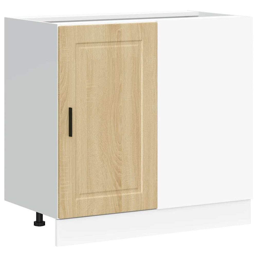 Armoire de cuisine porto chêne sonoma bois d'ingénierie