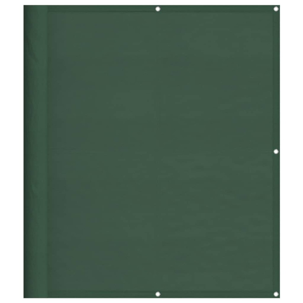 Écran de balcon vert foncé 120x1000 cm 100% polyester oxford