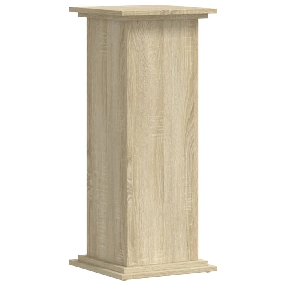 Support de plante chêne sonoma 33 x 33 x 80 cm