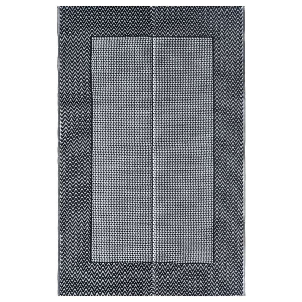 Tapis d'extérieur arakil gris 120x180 cm pp