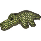 Jouet strong stuff alligator vert 34 cm. Pour chien.