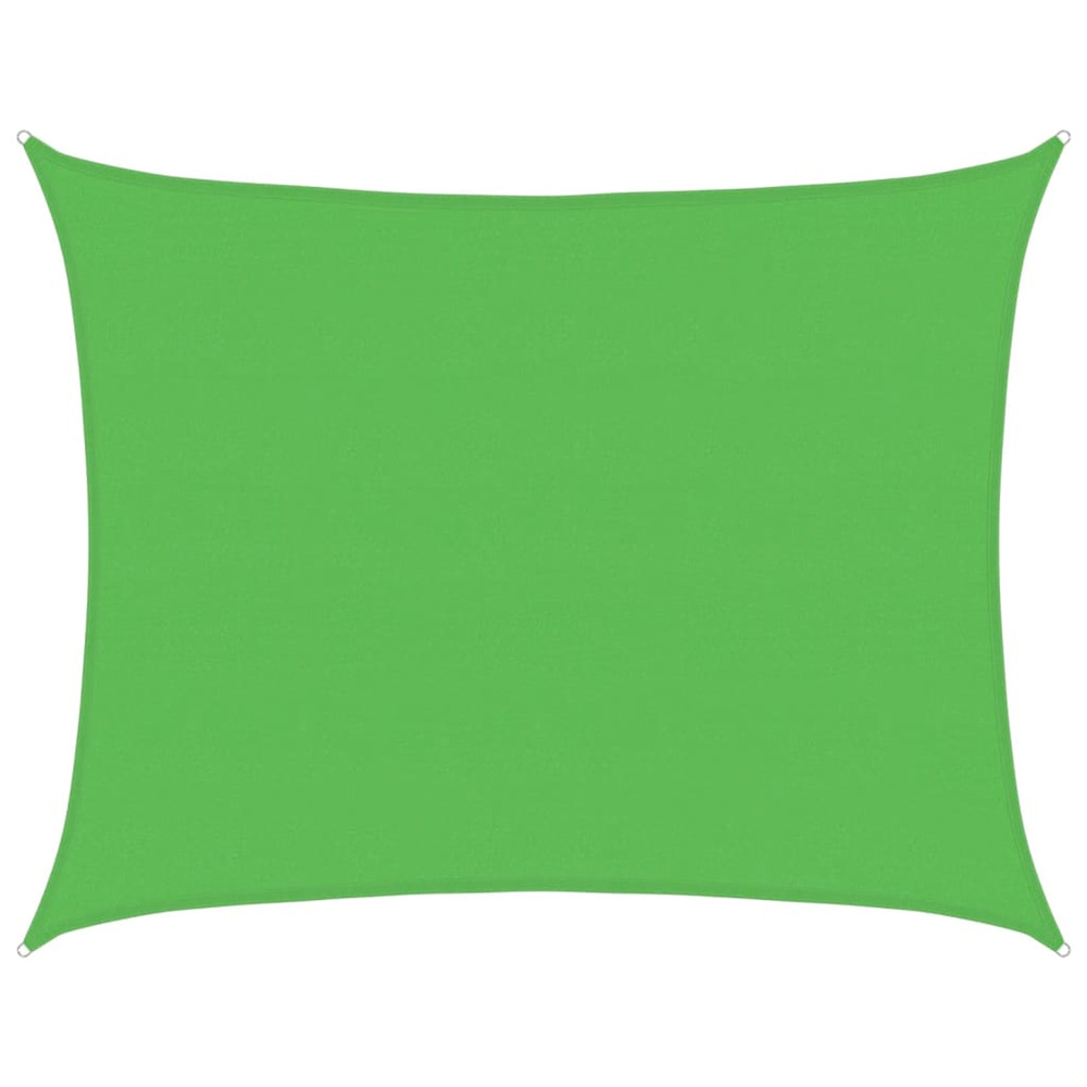 Voile d'ombrage 160 g/m² vert clair 6x7 m pehd